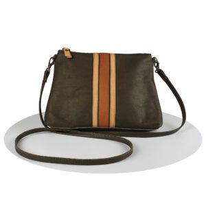 mireille-daelman-handmade-leather-bags-retro-stripes-kate-olijfgroen-oker-2