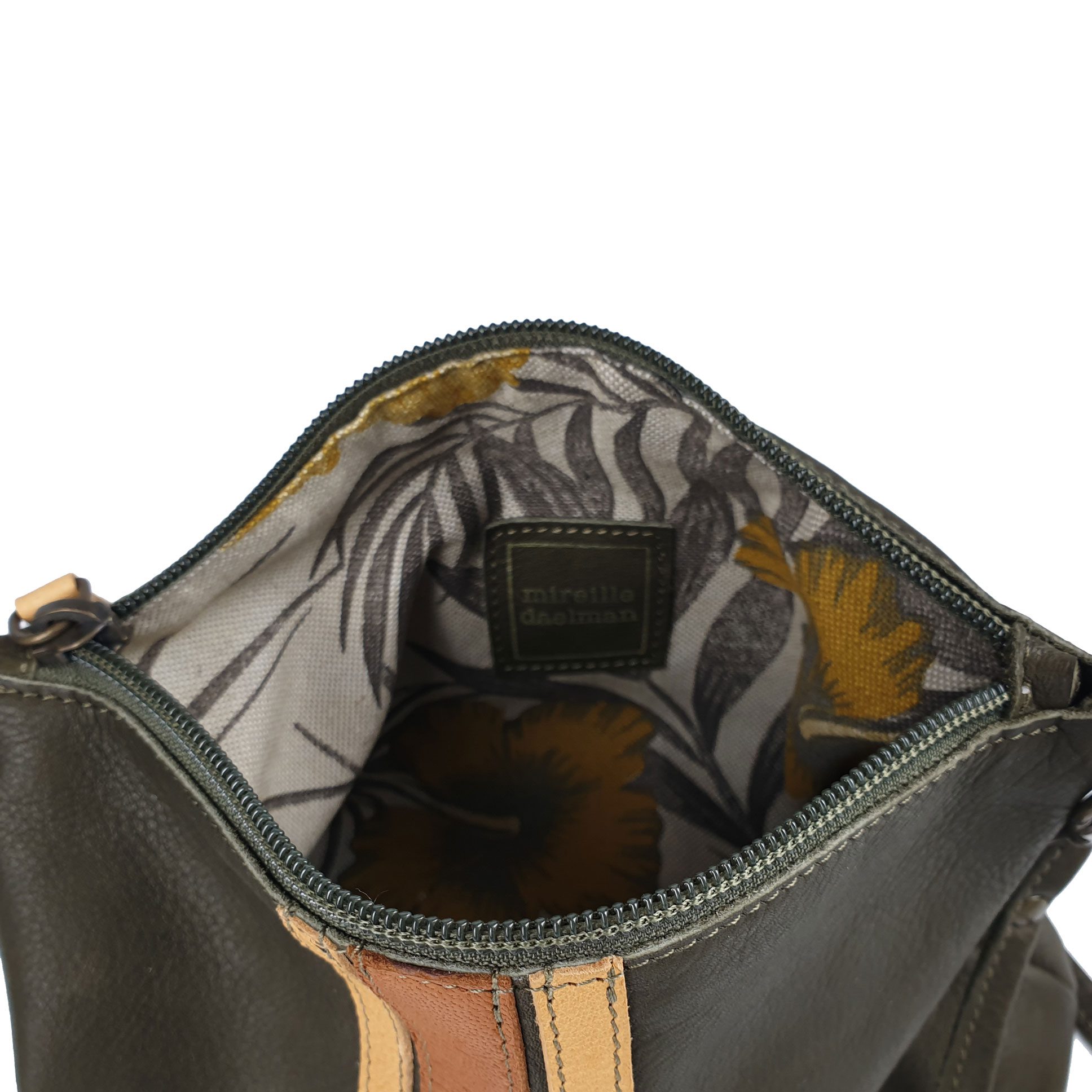 mireille-daelman-handmade-leather-bags-retro-stripes-kate-olijfgroen-oker-4