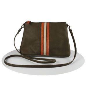 mireille-daelman-handmade-leather-bags-retro-stripes-kate-olijfgroen-oranje-1